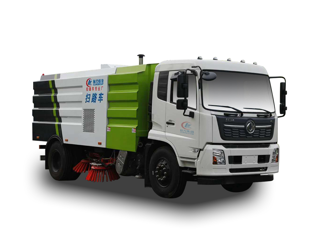 國六東風天錦12方掃路車